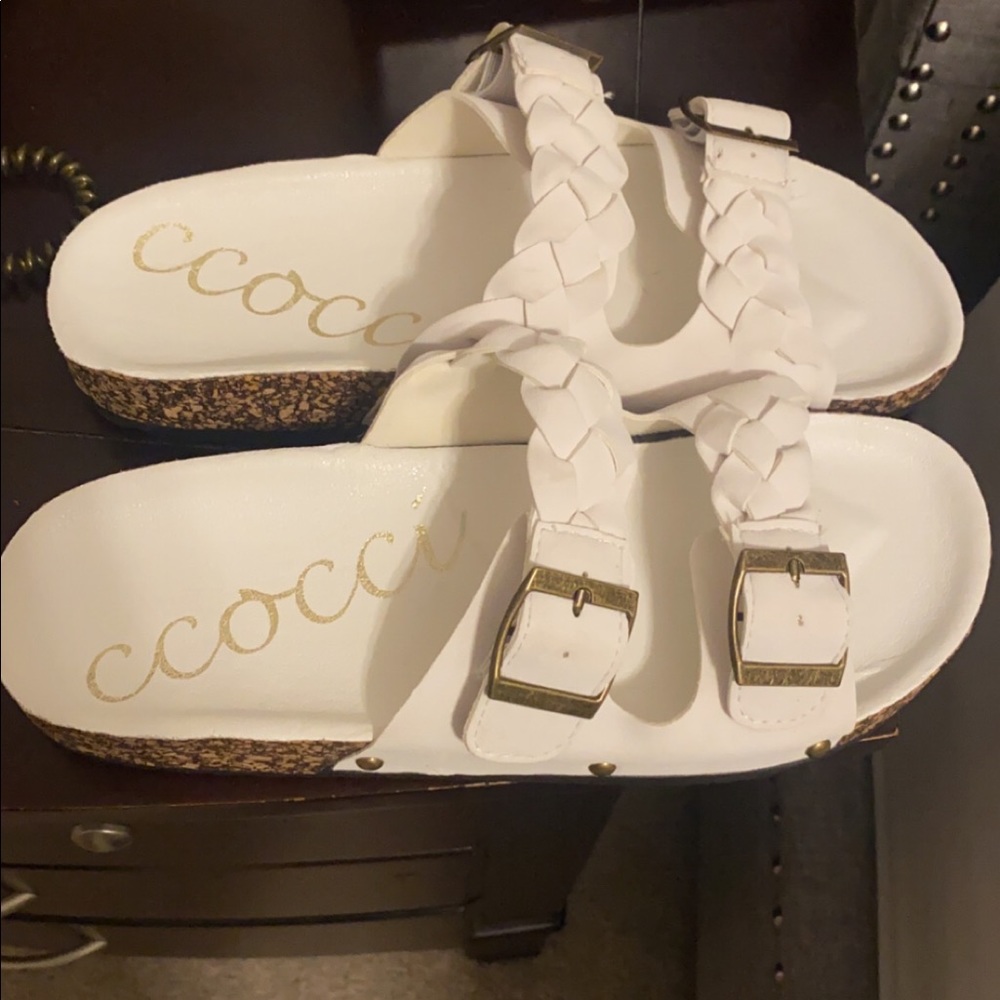 Cute slip on sandals